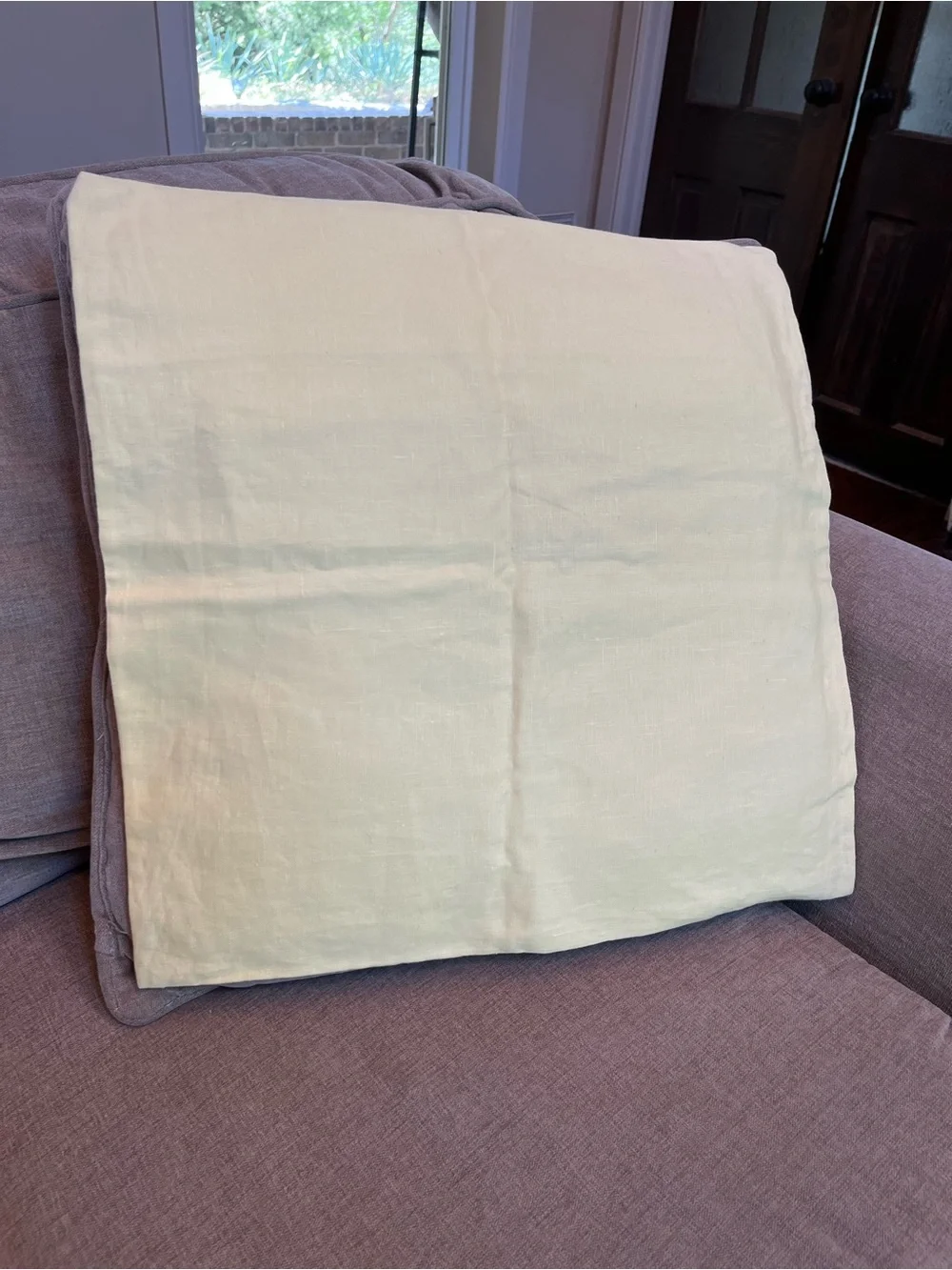 Pottery Barn Linen Pillow Sham 20